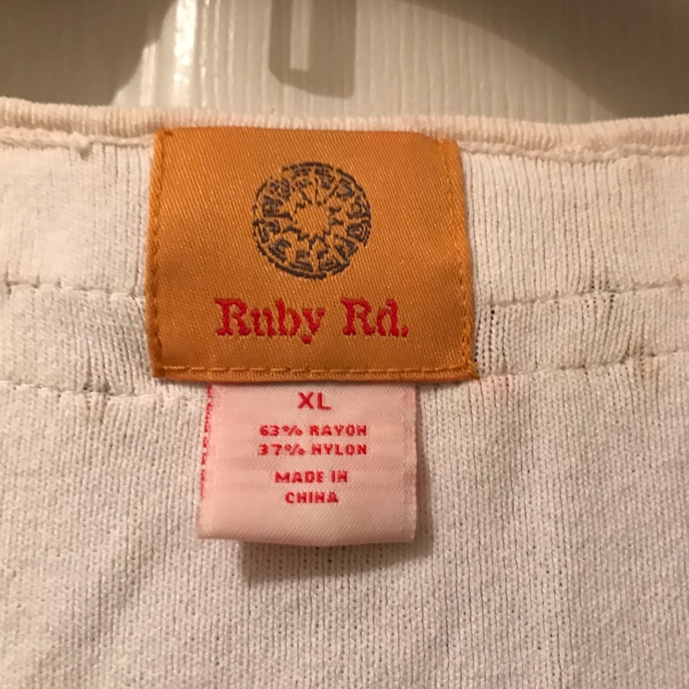 Ruby Rd White Top - image 2